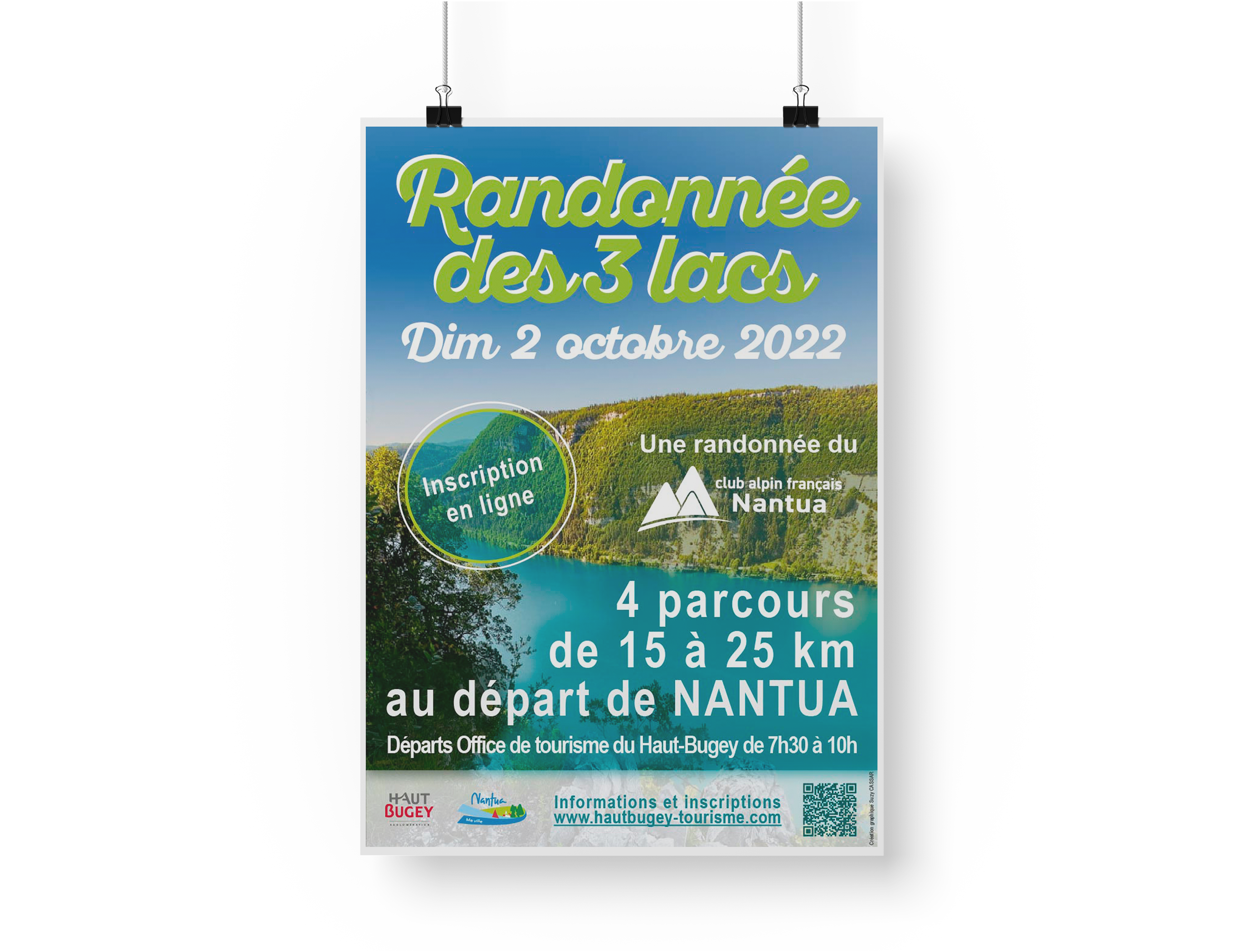 Affiche Randonnée des 3 lacs